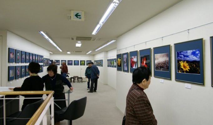 広島花の会写真展 会場風景