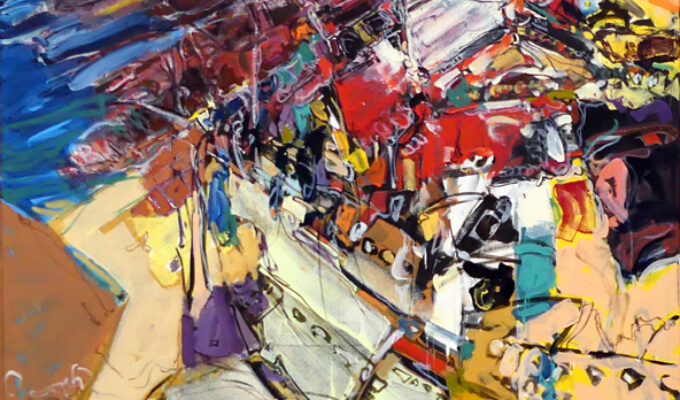 絵画　金折文男