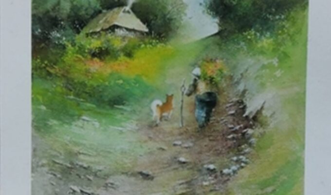 第16回奥田敏雄展　虹色の風に誘われて